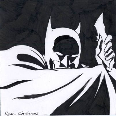 Ryan Gutierrez | Batman 6X6 Card | Catskill Comics
