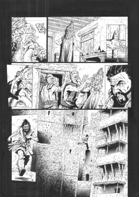 Pellet Philippe | Planche Originale 24 du tome 1 de Sheïd Le piège de Mafate | Galerie Napoléon