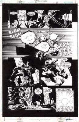 BATMAN: GOTHAM KNIGHTS 16 Pg 11 ROGER ROBINSON Original Art Signed | eBay US