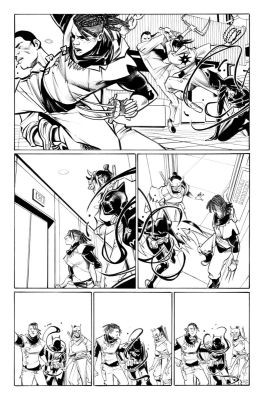 Juan Castro | Batgirl Issue 17 Page 13 | ComiConArt