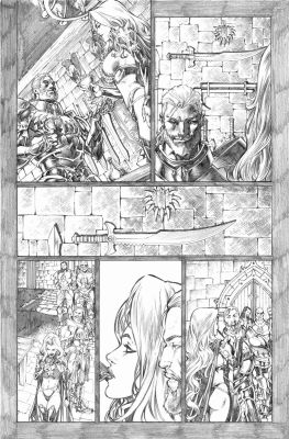 Diego Bernard | Lady Death: Diabolical Harvest Issue 22 Page 13 | ComiConArt