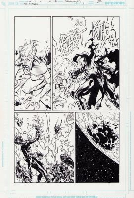 Karl Moline | Starro #1 Pg.22 - Interior Page - 2005 | Anthony’s Comic Book Art