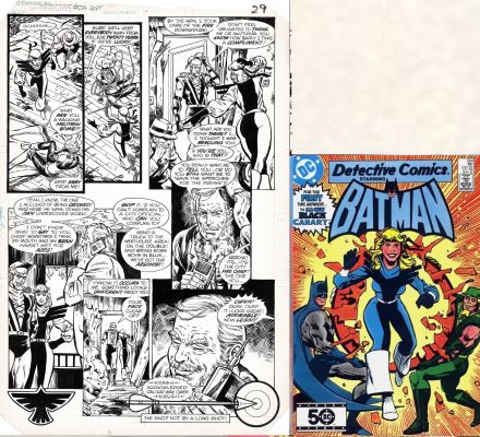 Jerome K Moore | Moore, Jerome - Detective Comics $554 Last Page, First Appearance New E-1 Black Canary | Cool Lines Art