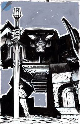 Daniel Warren Johnson | Transformers Issue 25 Page Cover | Felix Comic Art