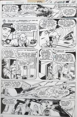 Staton, Joe - Adventure Comics #446 Pg, Jack Ryder Reporter (Also the Creeper) - $110 | Cool Lines Art