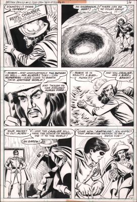 Joe Giella, Lee Elias | Batman Family #15 P.21 - the Cavalier, Robin - 1977 | Anthony’s Comic Book Art