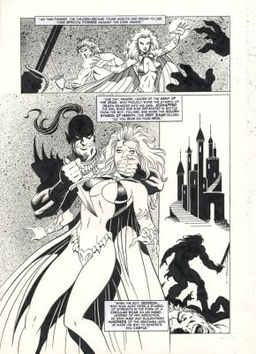 Paul Abrams David Mowry | (1996) Hellina : Hell’s Angel Issue 1 Page 19 | Catskill Comics