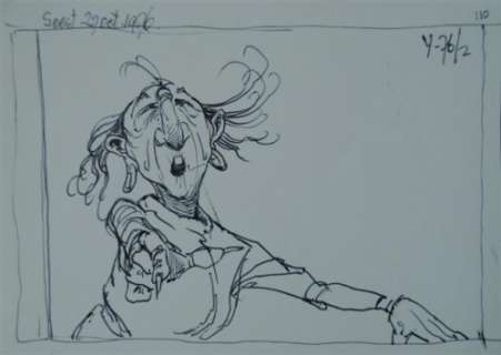 JEAN DULIEU: Originele schets Eucalypta | Zwiggelaar Auctions