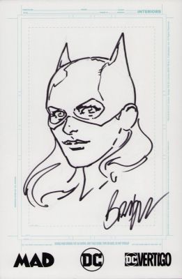 Barbara Gordon Ink + Pencil Commission - Signed | Anthony’s Comic Book Art