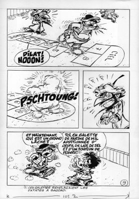 Tabary Jean | Planche originale 10 pour Iznogoud édition de poche de Jean Tabary | Galerie Napoléon