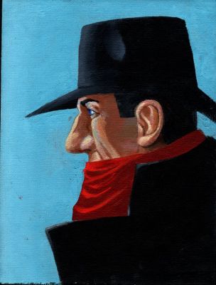 Unknown a Artist | Shadow Painting on Canvas | Romitaman