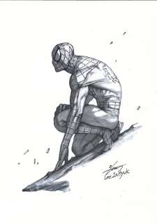 InHyuk Lee - InHyuk Lee Spider-Man Pencil and Ink sketch