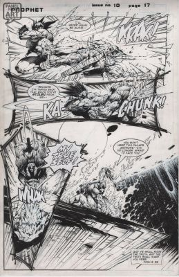 Stephen Platt | Prophet 10 Page 17 | Panel Page Art