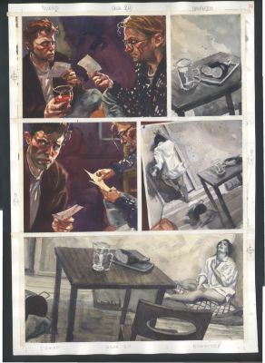 Dan Brereton | Dan Brereton Painted Art - Large - Clive Barker’s Dread - Photo Record of Kidnapping Issue Dread Page 24 | Koch Comic Art