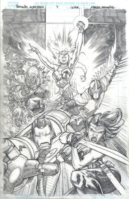 Marcelo Ferreira | Imperial Guardians Issue 04 Page Cover | ComiConArt