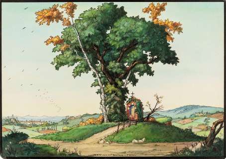 Accornero Vittorio - "Oberto Conte Di San Bonifacio", 1950 | Urania Casa d’Aste