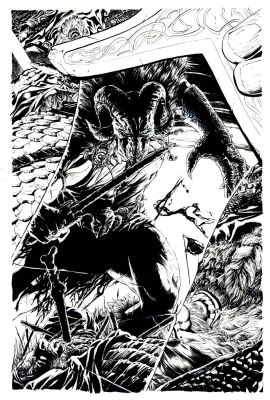 Tony Parker | Spawn the Dark Ages 5 Cover | TDArt