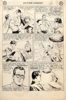 Al Plastino original artwork for Action Comics #293, page 3. | Profiles in History