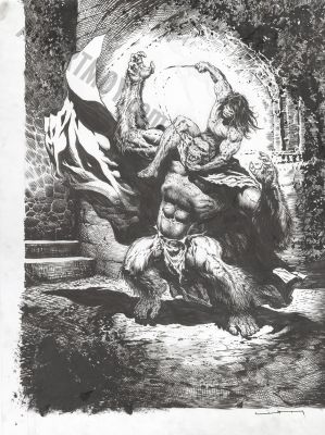 Liam Sharp | Conan Portfolio- Rogues in the House | Albert Moy