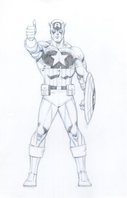 Pat Olliffe | Captain America | Catskill Comics