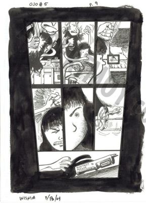 Chris Wisnia, Sam Kieth | Ojo Issue 5 Page 9 | Albert Moy