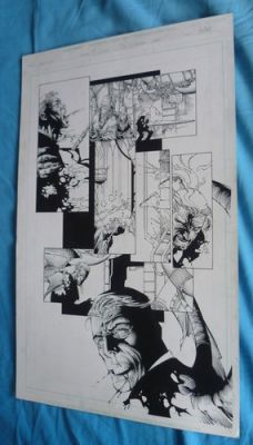 Ascension #4 Seite 3 Originalseite David Finch und Inker Batt | eBay Europe