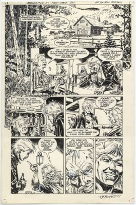 BADGER#28 1987 art by Bill Reinhold | eBay US