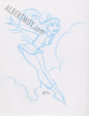 Bruce Timm | Supergirl- Blue Pencil Page 254 | Albert Moy