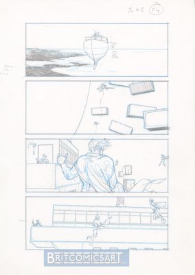 Frank Quitely | Jupiter’s Legacy 2 Pg 4 By Frank Quitely Utopian V Brandon Issue 2 Page 4 | BritComicsArt