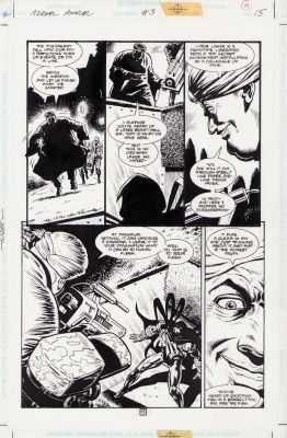 James Hodgkins, Jim Aparo | Azrael Annual #3 Pg. 15 - Interior Page - 1995 | Anthony’s Comic Book Art