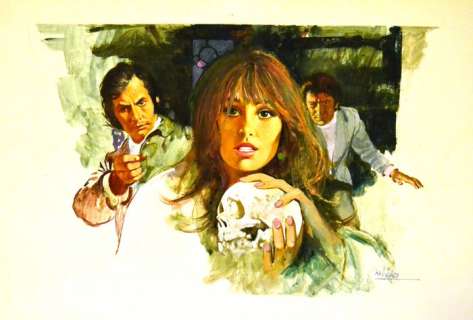 Miralles, Josep Maria - original illustration- "The cliffs of night" (?) | Catawiki