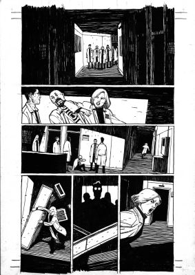 Gabriel H. Walta | Creepshow Vol. 4 #2 P. 8 | The Green Room