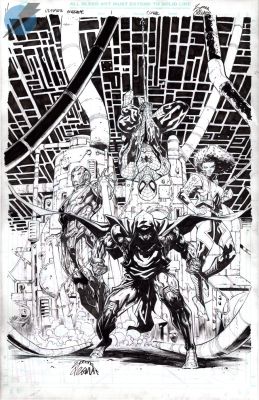 Ryan Stegman | Ultimate Endgame Issue 1 Page Cover | Felix Comic Art