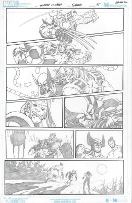 Matt Gaudio | Wolverine Omega Red Page 05 | Splash Page
