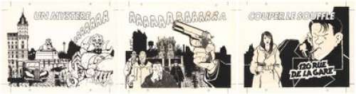 Jacques TARDI (né en 1946) - lot 85 - Nestor Burma - 120, rue de la gare