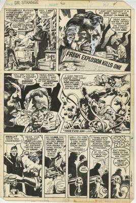 Tom Sutton | Dr Strange Issue 30 Page 4 | Albert Moy