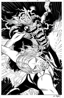 Chris Sprouse Karl Story | Thors #3 P 16 Full Splash | Romitaman