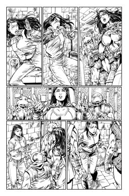 Esau And Isaac Escorza | Tmnt: the Last Ronin II Re-Evolution Issue 3 Page 21 | Albert Moy