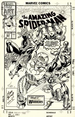 Mark Bagley - Amazing Spider-Man 351 Cover