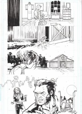 Andrei Bressan – The Uncanny X-Men 9p7 – Wolverine – Rogue | Berserker Art