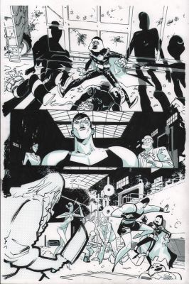 Jay Leisten | Harley Quinn 2021 Series Panel Page - Keepsake Gets Taken Down | Anthony’s Comic Book Art