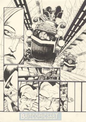 Henry Flint | 2000Ad Prog 1412 Pg 6 Judge Dredd - Total War Issue 1412 Page 6 | BritComicsArt