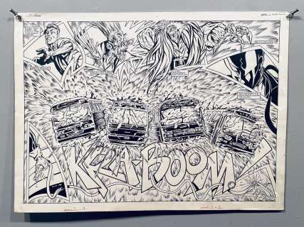 Pander Brothers | Grendel: Devil’s Legacy #2 / Pg. 16 - Original Page by the Pander Brothers | Pander Brothers