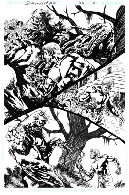 Yanick Paquette (Digital) | Swamp Thing #02 Page 04 Issue 02 Page 04 | Comic Art House