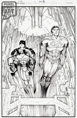 John Romita Jr | Dark Days: the Forge 1 Cover - Variant | Panel Page Art
