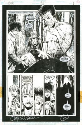 Chris Bachalo | Shade the Changing Man (1993) Shade, Lenny, & Kathy Issue 36 Page 4 | Scott Eder