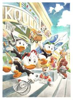 Paolo Mottura - Copertina per Egmont ed. finlandese (Aku Ankan n.513 del 2022)