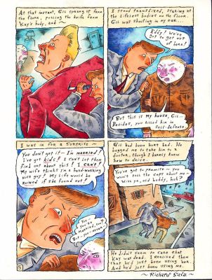 Richard Sala | The Residents - Freak Show (1992) - Herman the Human Mole Page 5 | Scott Eder