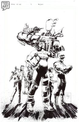 Whilce Portacio | First Strike 1 - Gi Joe - Cover | Panel Page Art