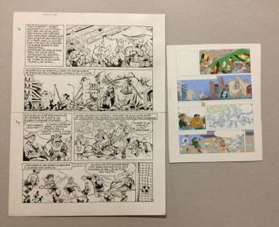 Verron, Laurent - Planche originale (p.1) - La vengeance de Montezuma - (1990) | Catawiki